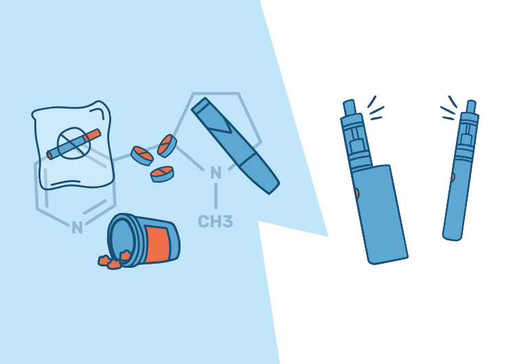 Substituts-VS-cigarette-électronique