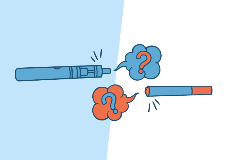 Étude-fumée-versus-vapeur