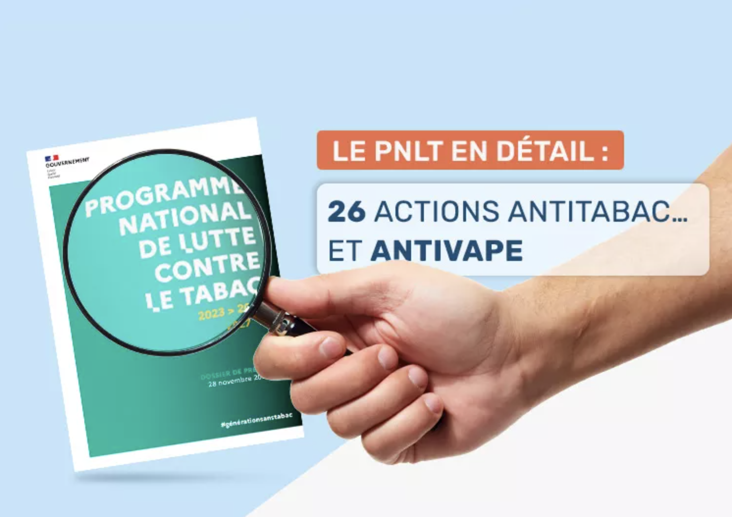 Le PNLT en détail : 26 actions antitabac… et antivape