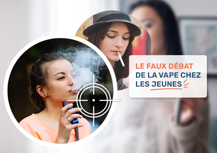 Le faux débat de la vape chez les jeunes