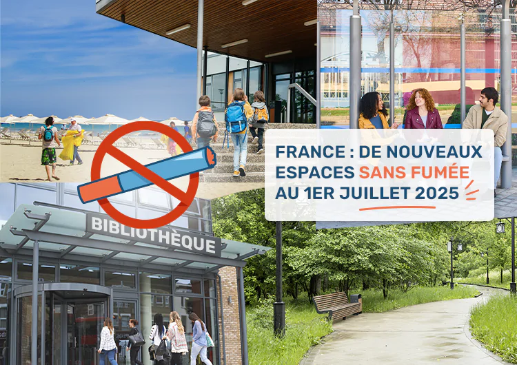 France : de nouveaux espaces sans fumée au 1er juillet 2025