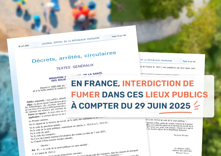 En France, interdiction de fumer dans ces lieux publics à compter du 29 juin 2025