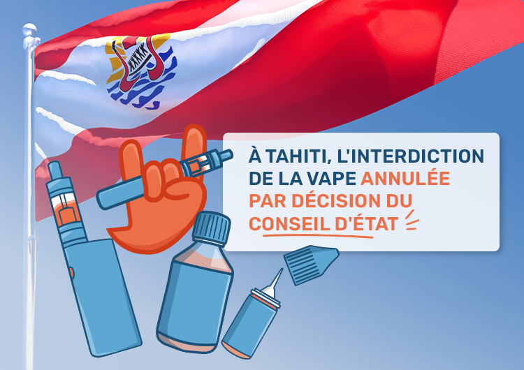 À Tahiti, l'interdiction de la vape annulée par décision du Conseil d'État