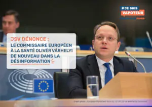 JSV dénonce : le commissaire européen à la Santé Olivér Várhelyi de nouveau dans la désinformation