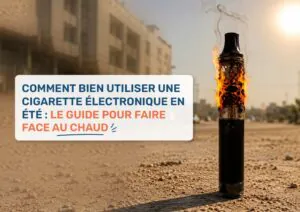 Comment bien utiliser une cigarette électronique en été : le guide pour faire face au chaud