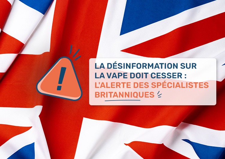 La désinformation sur la vape doit cesser : l'alerte des spécialistes britanniques