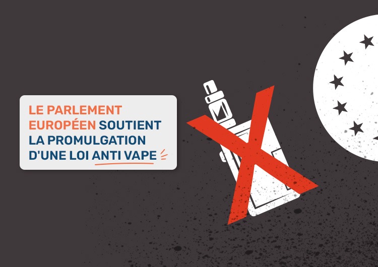 Le Parlement européen soutient la promulgation d'une loi anti vape