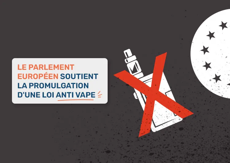 Le Parlement européen soutient la promulgation d'une loi anti vape