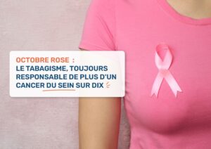 Octobre Rose : le tabagisme, toujours responsable de plus d'un cancer du sein sur dix